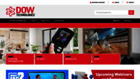 What Dowtechnologies.com website looked like in 2021 (2 years ago)