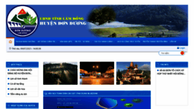 What Donduong.lamdong.gov.vn website looked like in 2021 (2 years ago)
