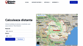 What Distanta-rutiera.ro website looked like in 2021 (2 years ago)