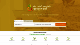 What Detelefoongids.nl website looked like in 2021 (2 years ago)