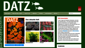 What Datz.de website looked like in 2021 (5 years ago)