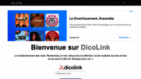 What Dicolink.com website looked like in 2021 (2 years ago)