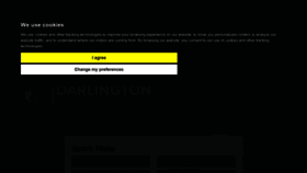 What Darlington.gov.uk website looked like in 2021 (2 years ago)