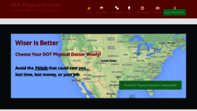 What Dotphysicaldoctor.com website looked like in 2021 (2 years ago)
