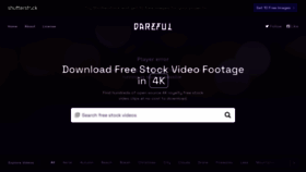 What Dareful.com website looked like in 2021 (2 years ago)