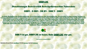 What Dbbn.de website looked like in 2021 (2 years ago)