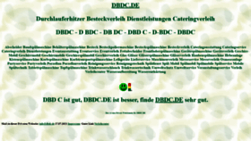 What Dbdc.de website looked like in 2021 (2 years ago)
