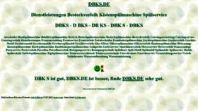 What Dbks.de website looked like in 2021 (2 years ago)