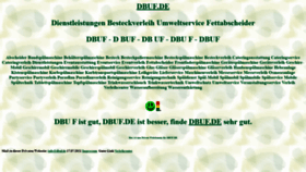 What Dbuf.de website looked like in 2021 (2 years ago)