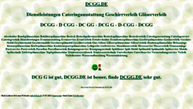 What Dcgg.de website looked like in 2021 (2 years ago)