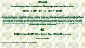 What Ddhn.de website looked like in 2021 (2 years ago)