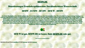 What Dfdw.de website looked like in 2021 (3 years ago)