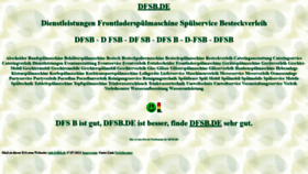 What Dfsb.de website looked like in 2021 (2 years ago)