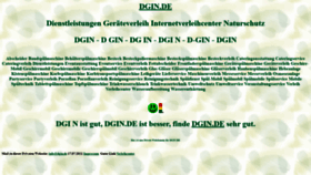 What Dgin.de website looked like in 2021 (2 years ago)