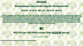 What Dglm.de website looked like in 2021 (2 years ago)