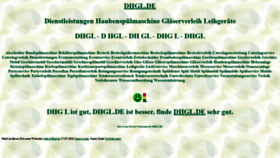 What Dhgl.de website looked like in 2021 (2 years ago)