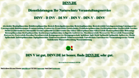 What Dinv.de website looked like in 2021 (2 years ago)