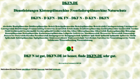 What Dkfn.de website looked like in 2021 (2 years ago)