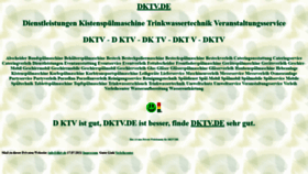 What Dktv.de website looked like in 2021 (3 years ago)