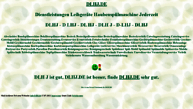 What Dlhj.de website looked like in 2021 (2 years ago)