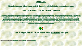 What Dmbt.de website looked like in 2021 (2 years ago)