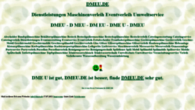 What Dmeu.de website looked like in 2021 (2 years ago)