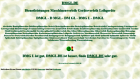 What Dmgl.de website looked like in 2021 (2 years ago)