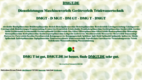 What Dmgt.de website looked like in 2021 (2 years ago)