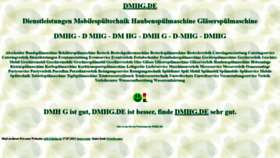 What Dmhg.de website looked like in 2021 (2 years ago)