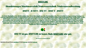 What Dmtt.de website looked like in 2021 (2 years ago)