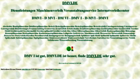 What Dmvi.de website looked like in 2021 (2 years ago)