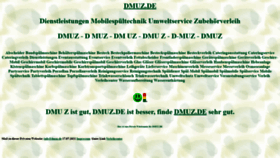 What Dmuz.de website looked like in 2021 (2 years ago)
