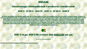 What Dmuz.de website looked like in 2021 (3 years ago)