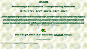 What Dpcn.de website looked like in 2021 (2 years ago)