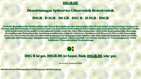 What Dsgb.de website looked like in 2021 (2 years ago)