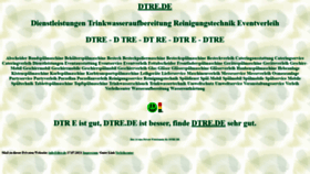 What Dtre.de website looked like in 2021 (2 years ago)