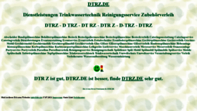 What Dtrz.de website looked like in 2021 (2 years ago)