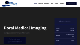 What Doralmri.com website looked like in 2021 (2 years ago)
