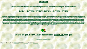 What Dvdn.de website looked like in 2021 (4 years ago)