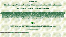 What Dwtk.de website looked like in 2021 (2 years ago)