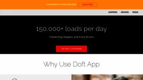 What Doft.com website looked like in 2021 (2 years ago)