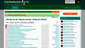 What Diendanraovataz.net website looked like in 2021 (2 years ago)