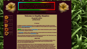 What Daylilymeadows.com website looked like in 2021 (2 years ago)