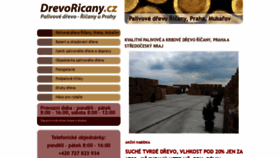 What Drevoricany.cz website looked like in 2021 (2 years ago)