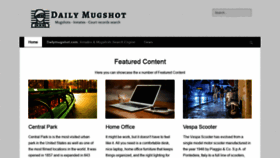 What Dailymugshot.com website looked like in 2021 (2 years ago)