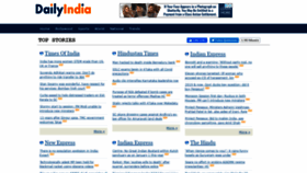 What Dailyindia.com website looked like in 2021 (2 years ago)