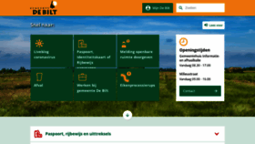 What Debilt.nl website looked like in 2021 (2 years ago)