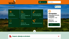 What Debilt.nl website looked like in 2021 (3 years ago)