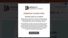 What Dermadoc.co.uk website looked like in 2021 (2 years ago)
