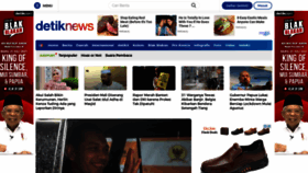 What Detiknews.com website looked like in 2021 (2 years ago)